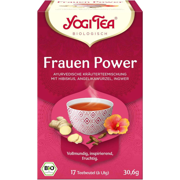 Yogi Tea, Bio Frauen Power, 17 Teebeutel - 30,6 g