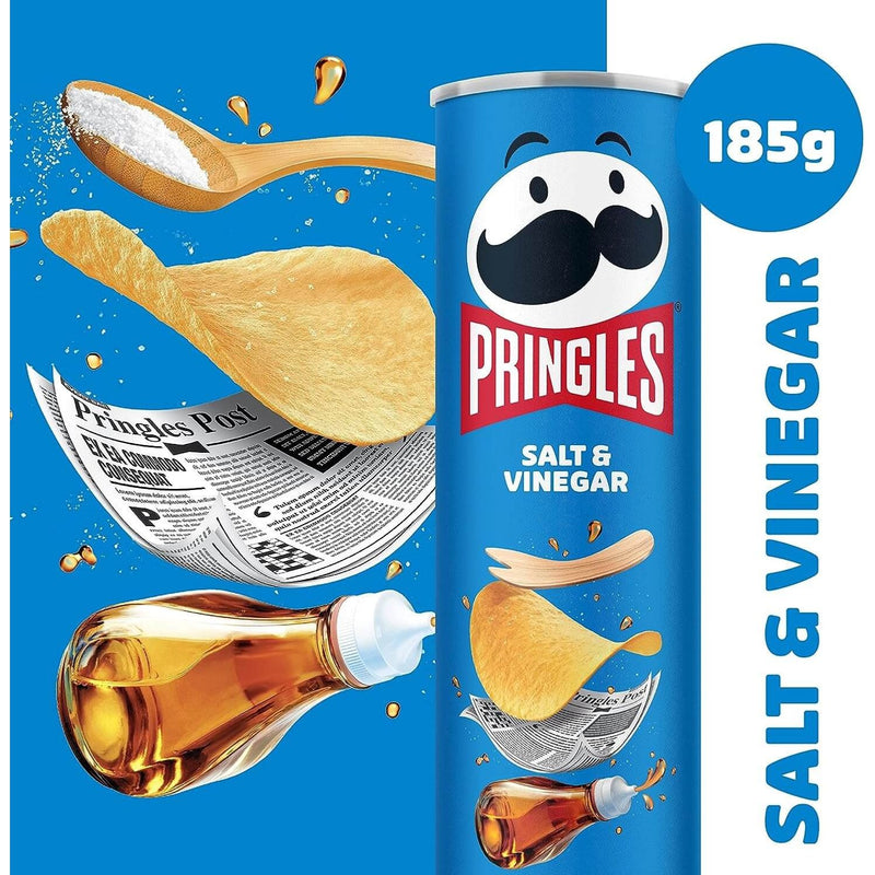 Pringles Salt & Vinegar 185g