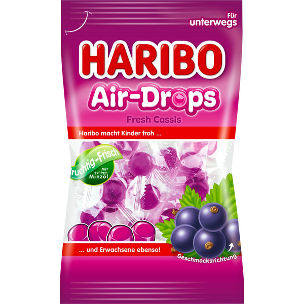 Haribo Air-Drops Fresh Cassis 100 g