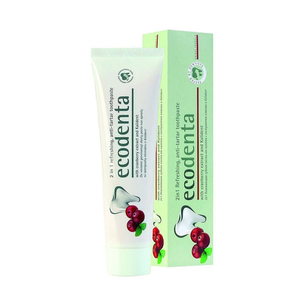 ecodenta Zahnsteinschutz Cranberry Zahnpasta 100ml