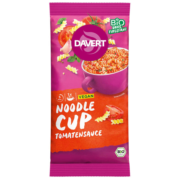 Davert Bio Noodle-Cup Tomatensauce 67g