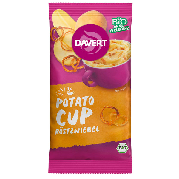 Davert Bio Potato-Cup Röstzwiebel 54g