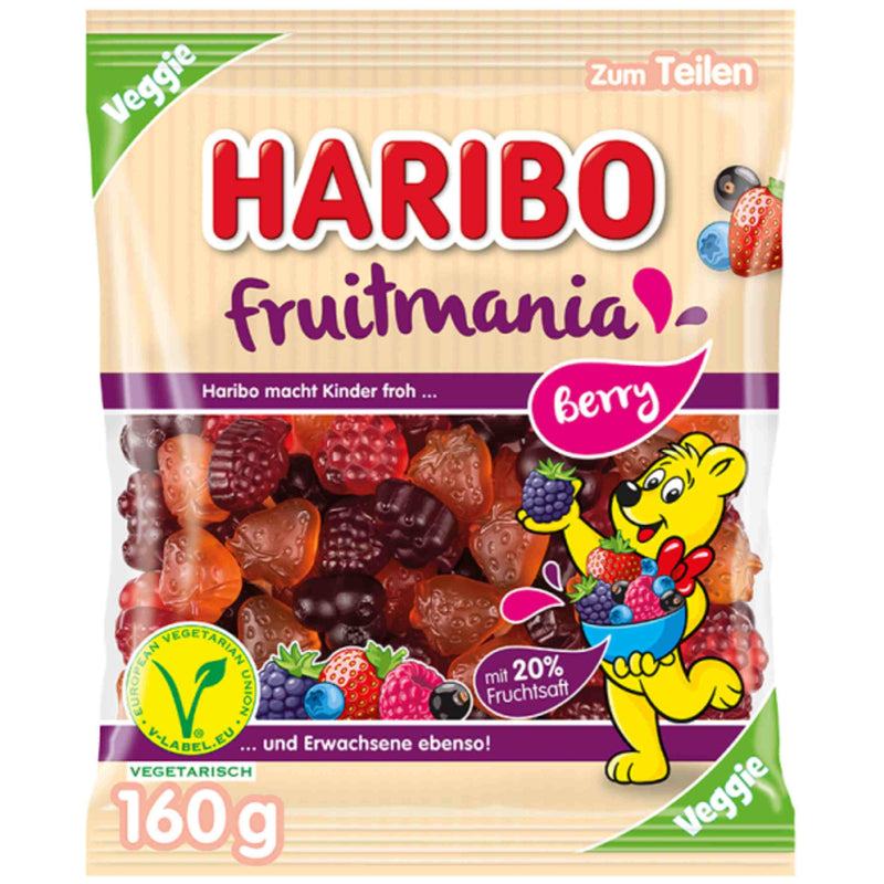 Haribo Fruitmania Berry 160 g Beutel