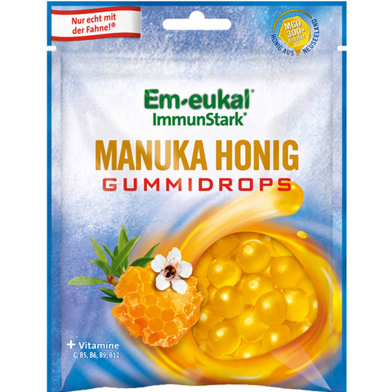 Em-eukal ImmunStark Gummidrops Manuka-Honig zuckerhaltig 90g