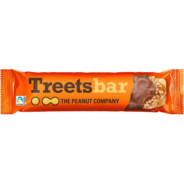 Treetsbar Crunchy Peanut Riegel 24er Pack (24 x 45g)