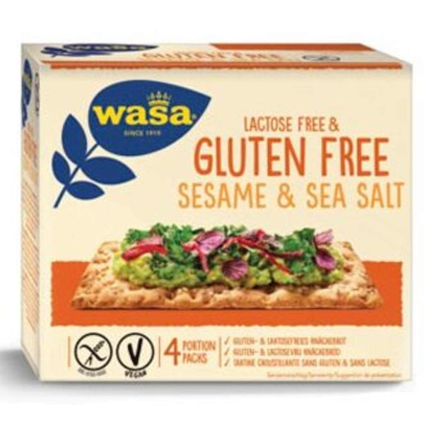 Wasa  Knäckebrot Sesam&Sea Salt Glutenfrei 240g