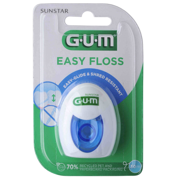 GUM® Easy Floss Zahnseide gewachst 30m