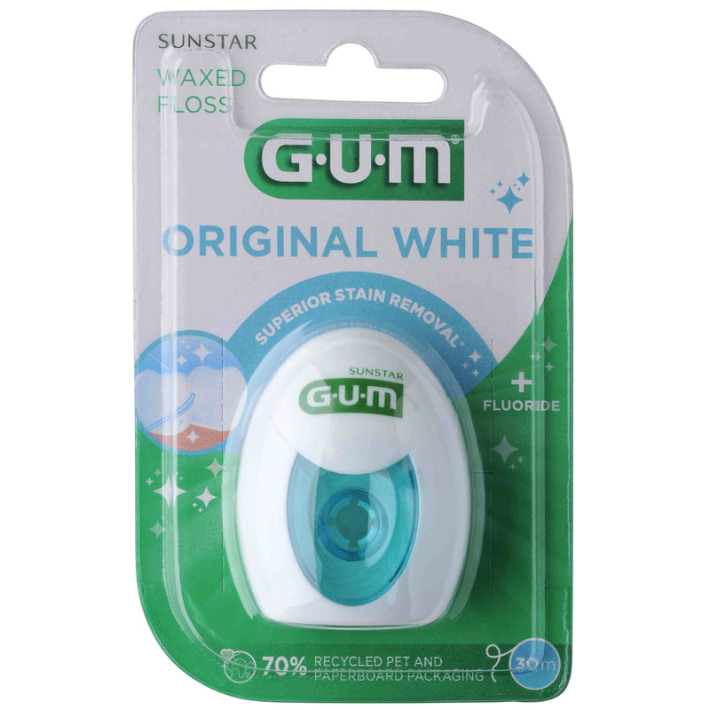 GUM® Original White Zahnseide 30 m