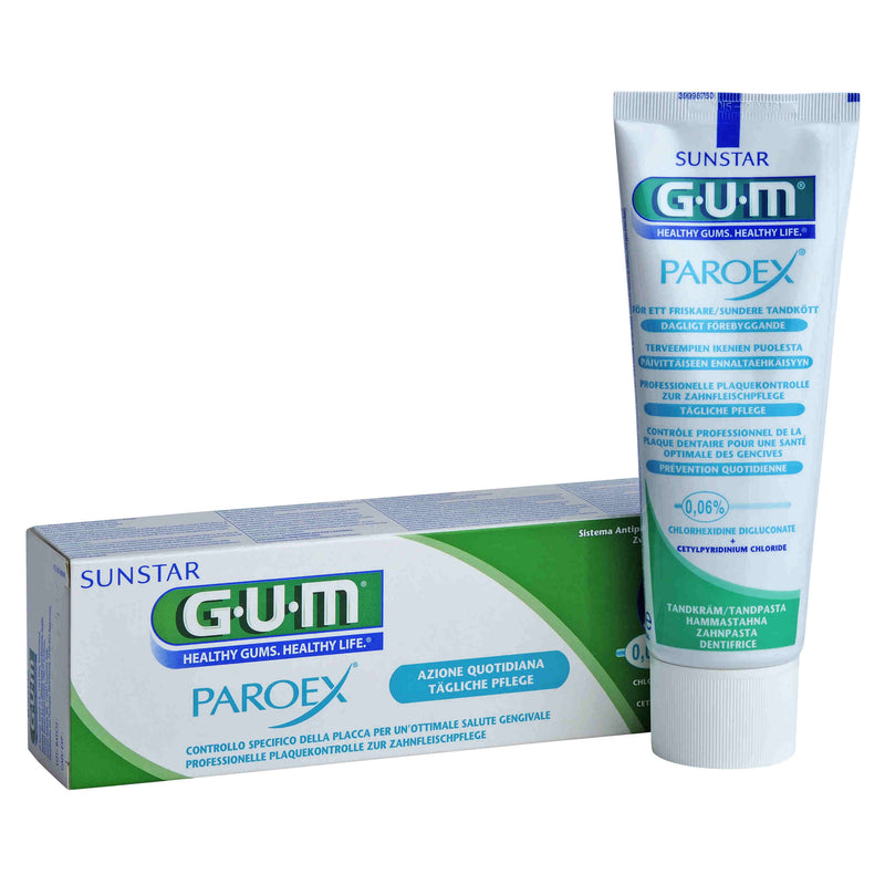 GUM PAROEX 0.06% CHX toothpaste 75ml