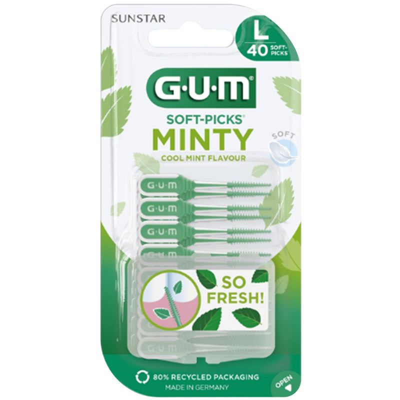 Gum Soft-Picks minty large 40 Stk.