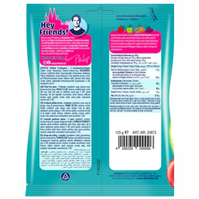 Hitschler Hitschies Saure Krakenarme  Fruchtgummi 125g