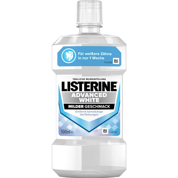 Listerine Mundspülung Total Care Advanced White Milder Geschmack 500ml