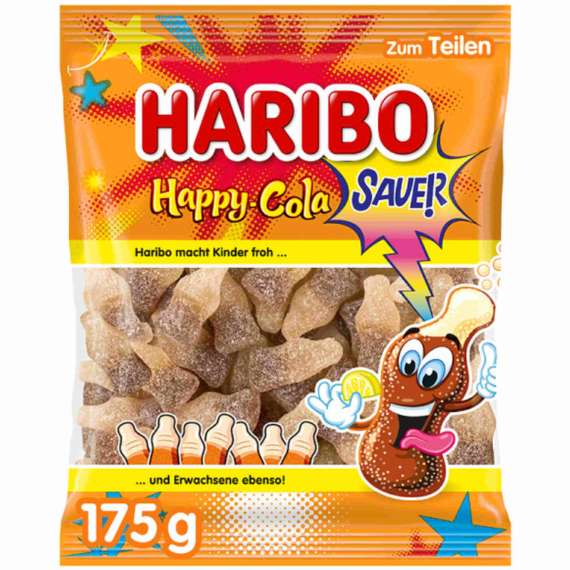 Haribo Happy Cola Sauer 175g Beutel