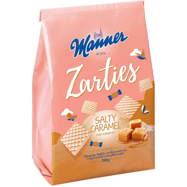 Manner  Zarties Salty Caramel Waffeln 200g