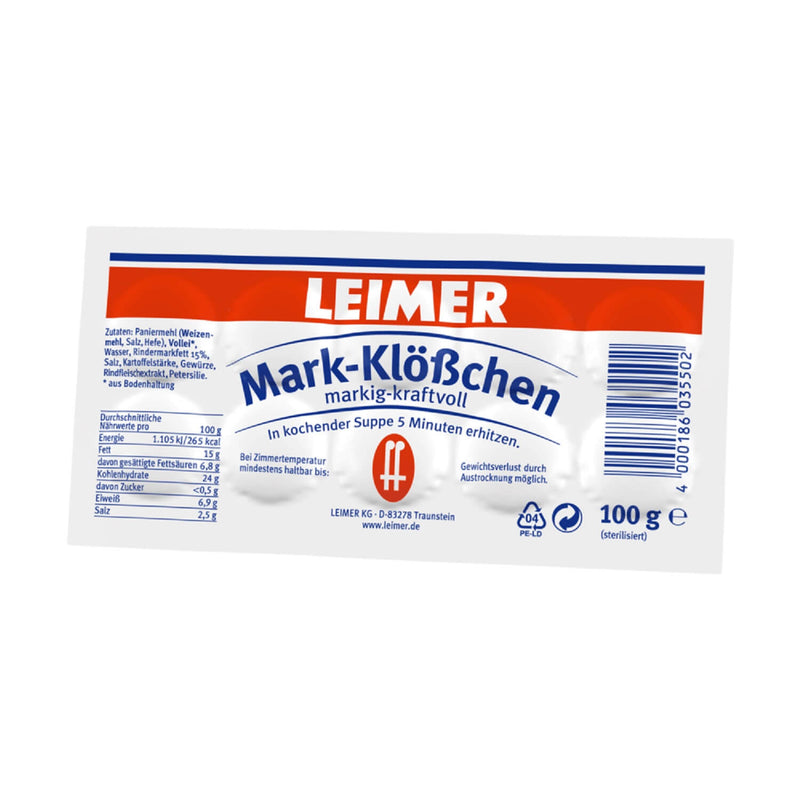 Leimer Mark-Klößchen 100g