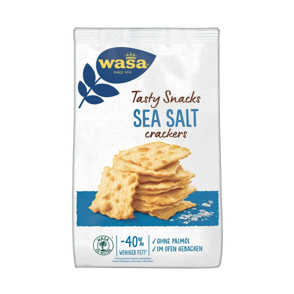 Wasa  Tasty Snack Cracker Sea Salt 180g