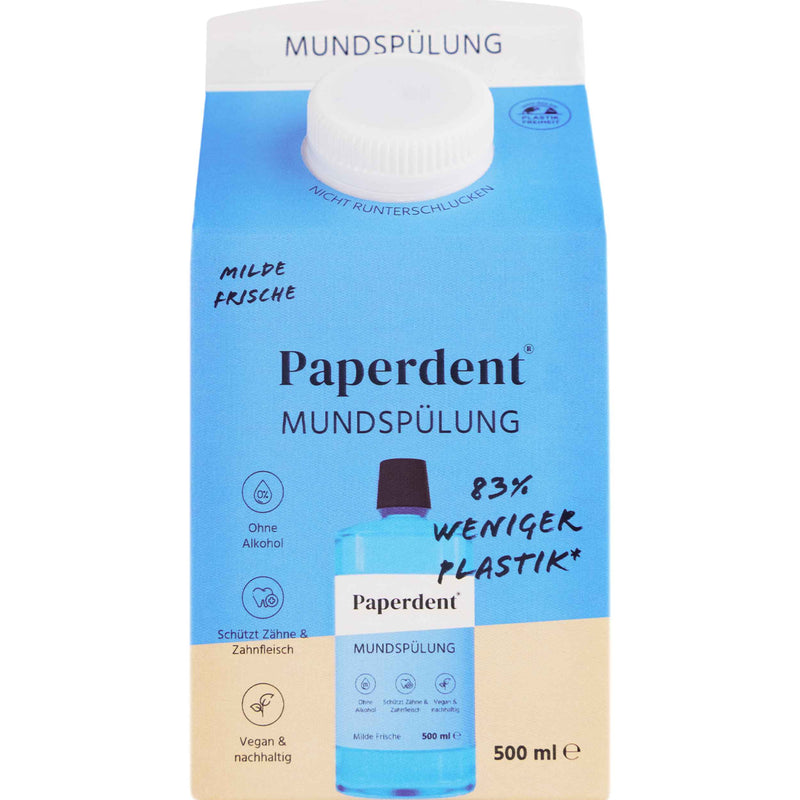 Paperdent Mundspülung Milde Frische 500ml