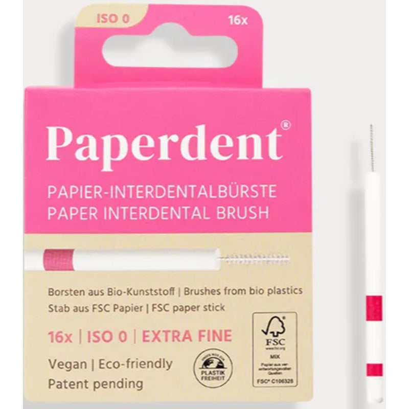Paperdent Papier-Interdentalbürste extra fine ISO 0 16 Stk