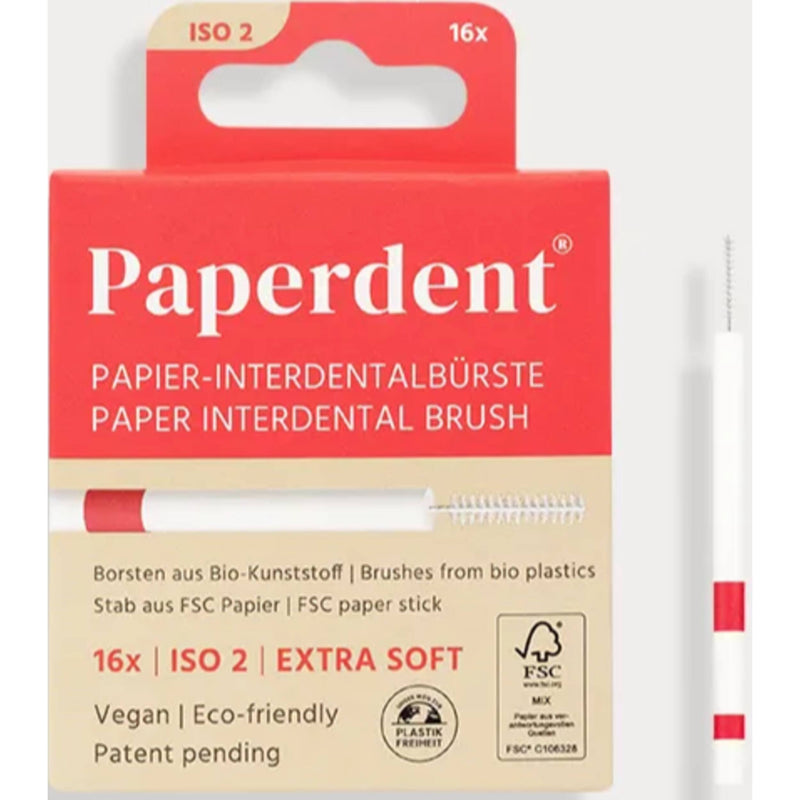 Paperdent Papier Interdentalbürste extra soft ISO 2 16 Stk