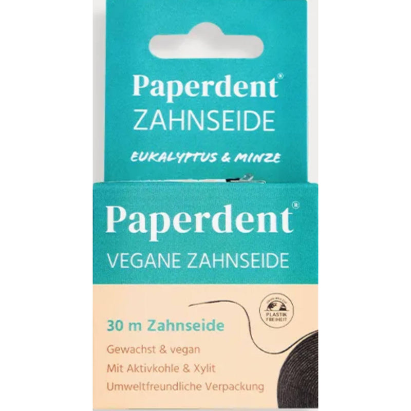 Paperdent Vegane Zahnseide Eukalyptus & Minze 30m