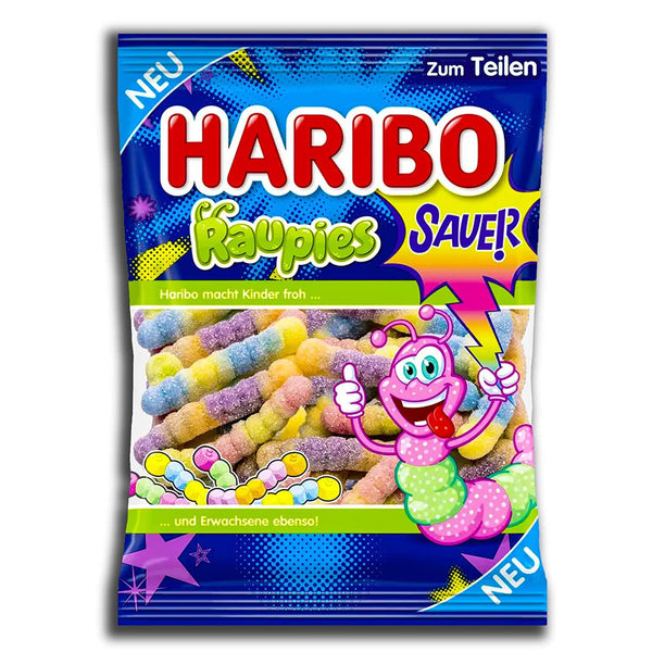 Haribo Raupies Sauer 160g