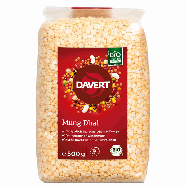 Davert Bio Mung Dhal 500g