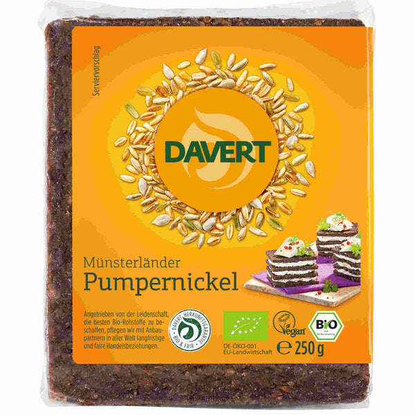 Davert Bio Pumpernickel 250g