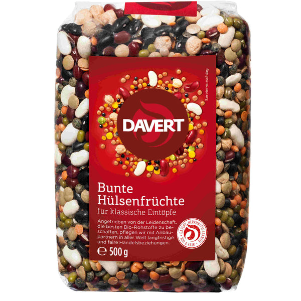 Davert Bio Bunte Hülsenfrüchte 500g