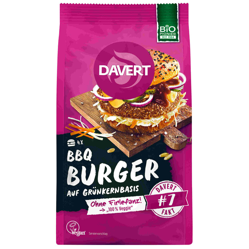 Davert Bio BBQ Burger 160g