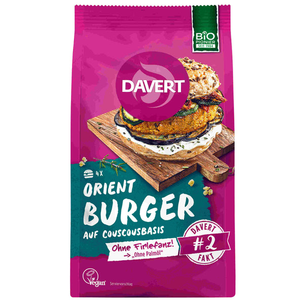 Davert Bio Orient Burger 185g