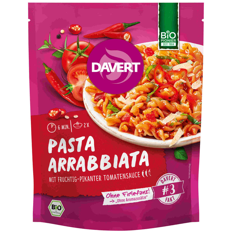 Davert Bio Pasta Arrabbiata 150g