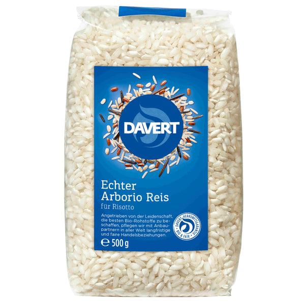 Davert Bio echter Arborio Reis weiß 500g