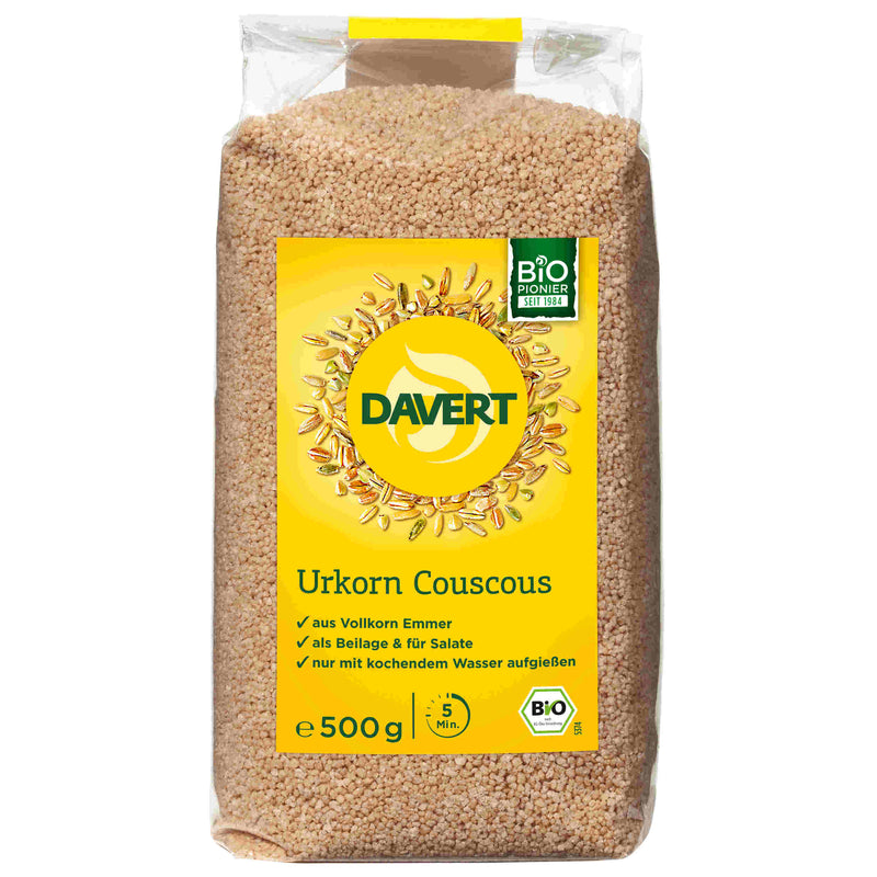 Davert Bio Urkorn Couscous aus Emmer 500g