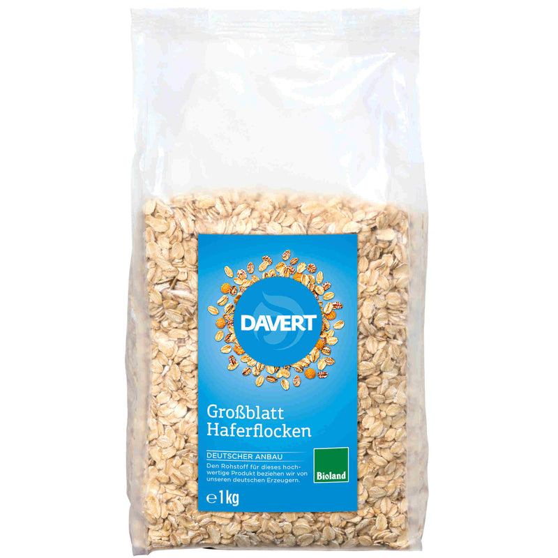 Davert Bio Haferflocken Großblatt 1000g