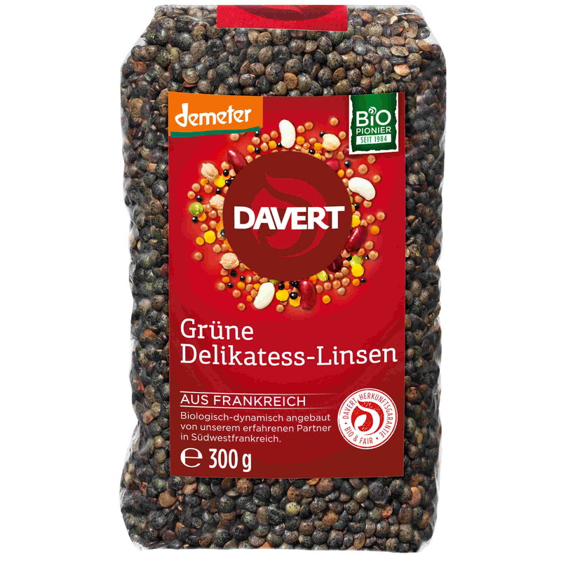 Davert Bio Grüne Linsen 300g