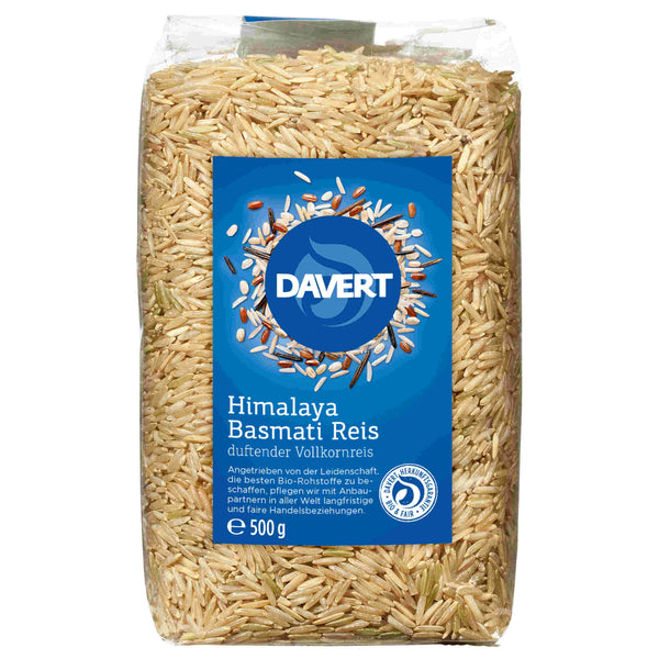 Davert Bio Himalaya Basmati Reis Vollkorn 500g