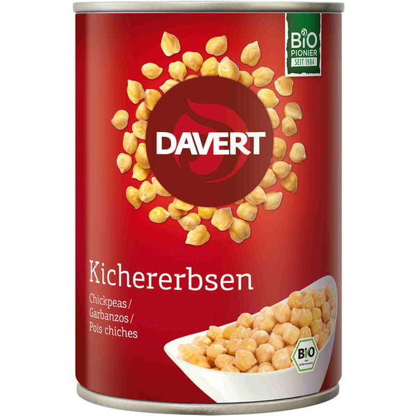 Davert Bio Kichererbsen Dose 400g