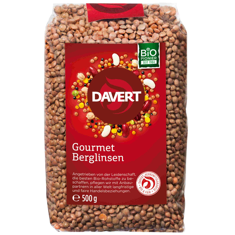 Davert Bio Berglinsen 500g