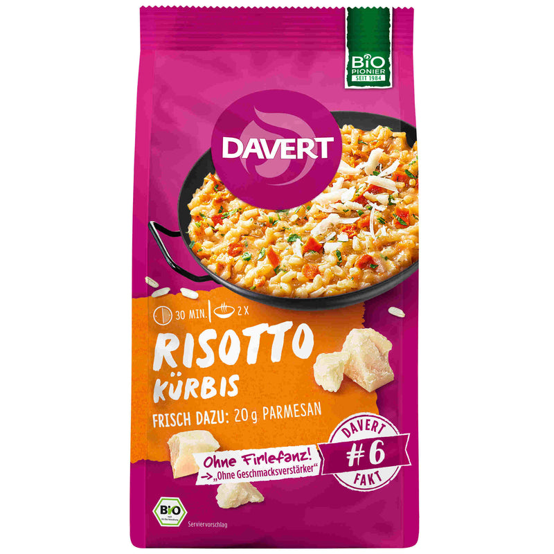 Davert Bio Risotto Kürbis 170g