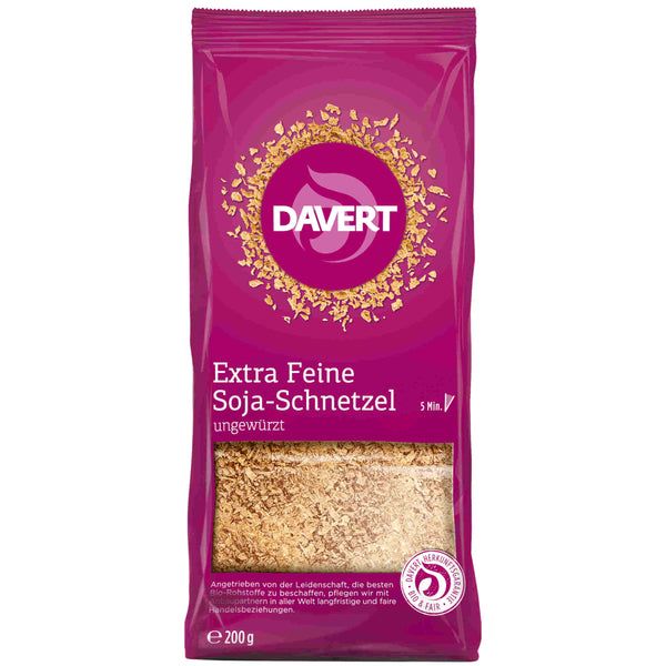 Davert Bio Extra feine Soja-Schnetzel 200g