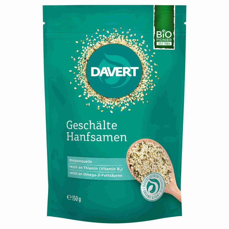 Davert Bio Hanfsamen geschält 150g