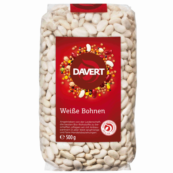 Davert Bio Weiße Bohnen 500g