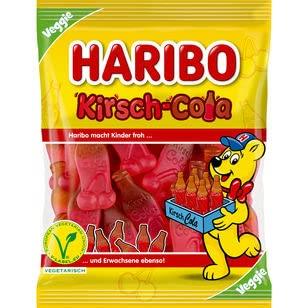 Haribo Kirsch-Cola veggie 175g Beutel