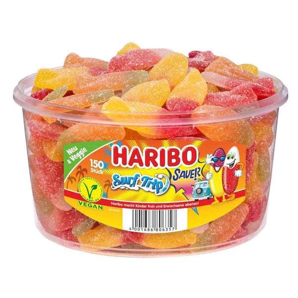 Haribo Surf Trip Sauer Veggie & Vegan 1200 g