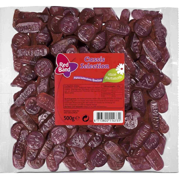 Red Band Cassis Selection 500g