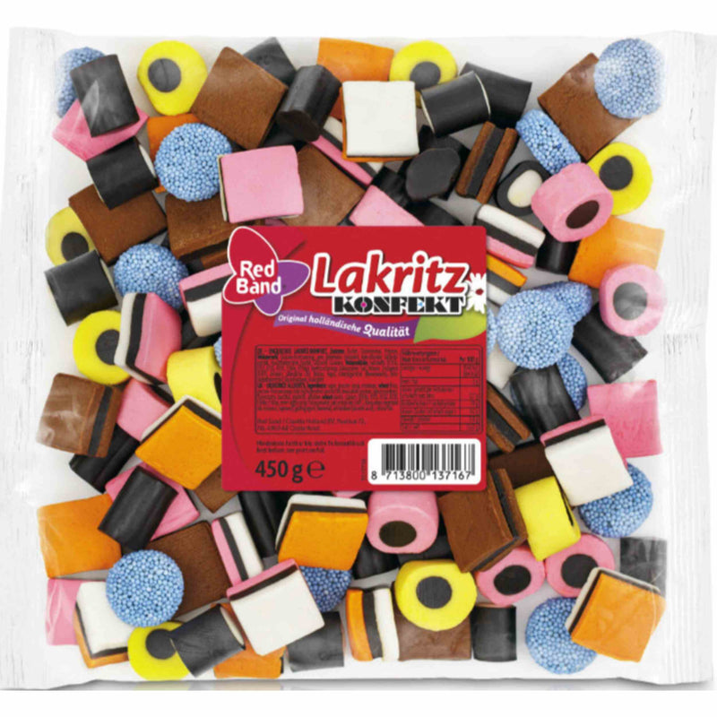 Red Band Lakritz Konfekt 450g