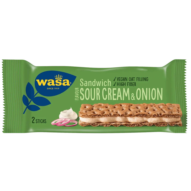 Wasa  Sandwich Sour Creme&Onions 3x33g