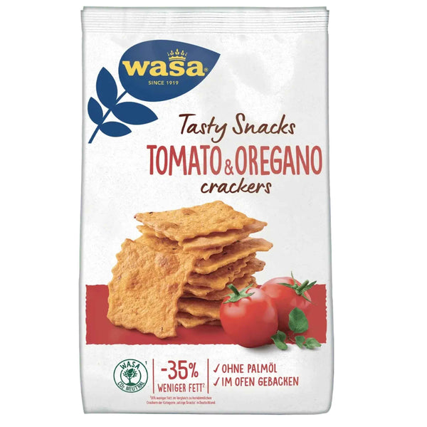 Wasa  Tasty Snack Crackers Tomaten & Oregano 160g