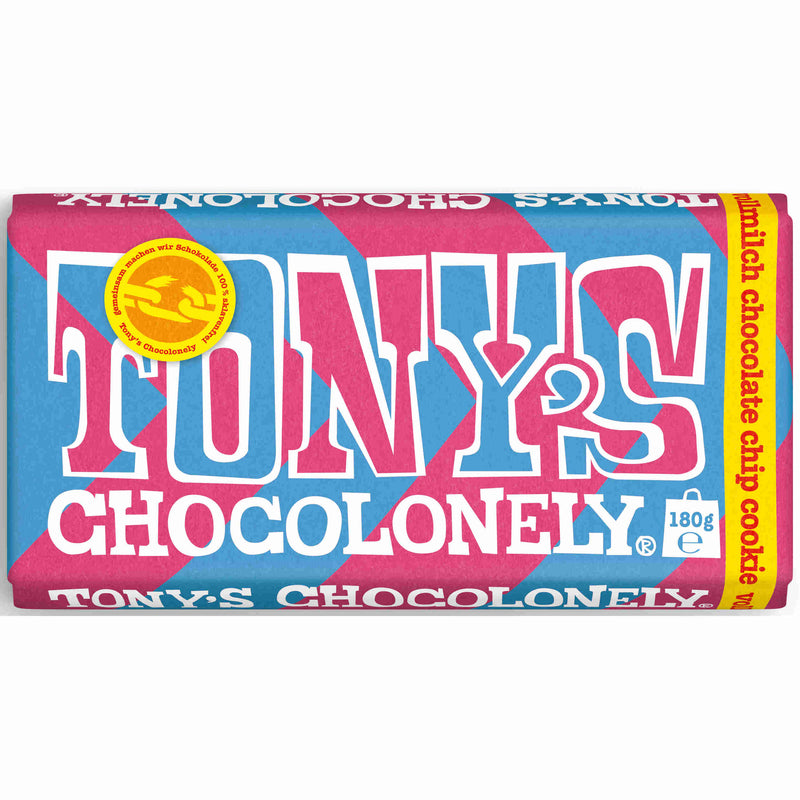 Tony's Chocolonely - Vollmilchschokolade Chocolate Chip Cookie 180g
