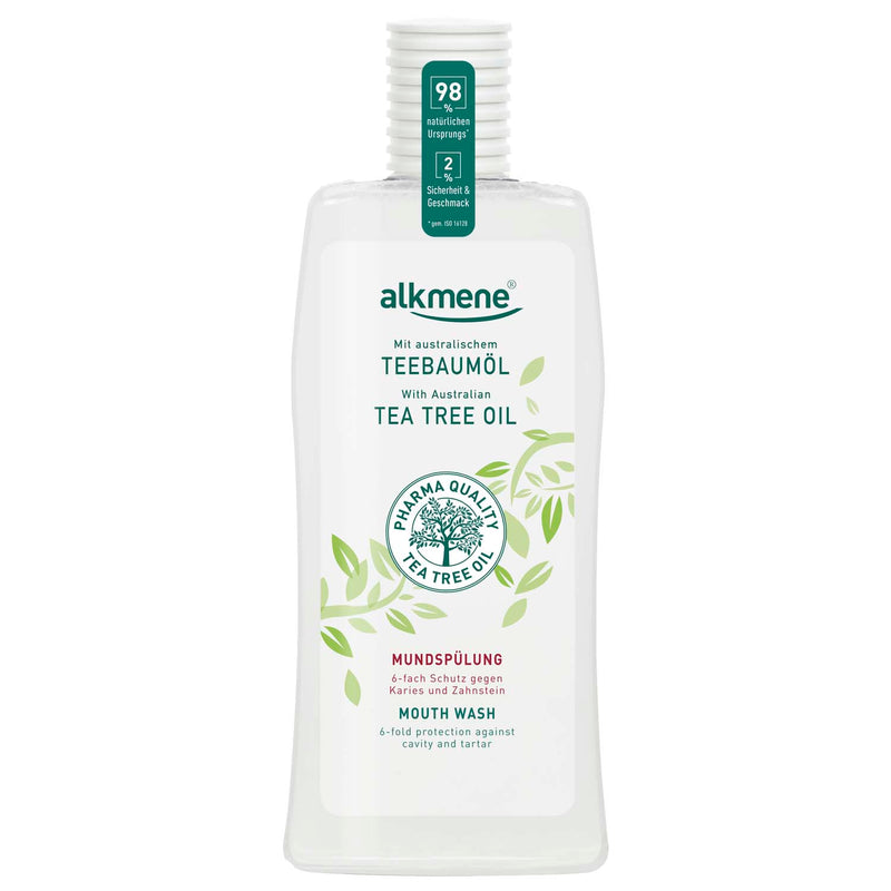 alkmene tea tree oil mouthwash 500ml